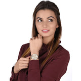 Tommy Hilfiger Madison Quartz Gold Dial Gold Steel Strap Watch For Women - 1782189 Authentic Buy Shop Now
