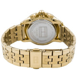 Tommy Hilfiger Harper Chronograph White Dial Gold Steel Strap Watch For Women - 1782223 Authentic Buy Shop Now