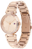 Tommy Hilfiger Lynn Quartz Rose Gold Dial Rose Gold Steel Strap Watch For Women - 1782237 Authentic Buy Shop Now
