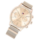 Tommy Hilfiger Blake Quartz Gold Dial Gold Mesh Bracelet Watch for Women - 1782303 Authentic Buy Shop Now