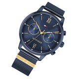 Tommy Hilfiger Blake Quartz Blue Dial Blue Mesh Bracelet Watch for Men - 1782305 Authentic Buy Shop Now