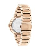 Tommy Hilfiger Joy Chronograph Gold Dial Gold Steel Strap Watch For Women - 1782533 Authentic Buy Shop Now