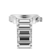 Hugo Boss Trace Chronograph Red Dial Silver Steel Strap Watch For Men - 1514004 Authentic Buy Shop Now