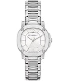 Burberry The Britain Silver Dial Silver Steel Strap Watch for Women - BBY1703 Authentic Buy Shop Now