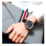 Tommy Hilfiger Harrison Chronograph Black Dial Black Leather Strap Watch for Men - 1790875 Authentic Buy Shop Now