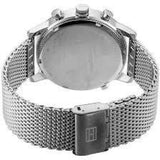 Tommy Hilfiger Harrison Quartz Grey Dial Silver Mesh Bracelet Watch for Men - 1790877 Authentic Buy Shop Now