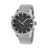 Tommy Hilfiger Harrison Quartz Grey Dial Silver Mesh Bracelet Watch for Men - 1790877 Authentic Buy Shop Now