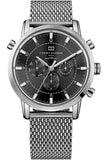 Tommy Hilfiger Harrison Quartz Grey Dial Silver Mesh Bracelet Watch for Men - 1790877 Authentic Buy Shop Now