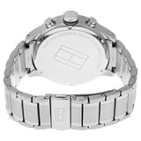 Tommy Hilfiger Trent Chronograph Blue Dial Silver Steel Strap Watch for Men - 1791053 Authentic Buy Shop Now