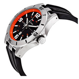 Tommy Hilfiger Drew Black Dial Black Rubber Strap Watch for Men - 1791064 Authentic Buy Shop Now