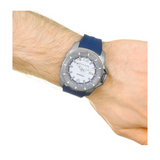 Tommy Hilfiger Windsurf White Dial Blue Rubber Strap Watch for Men - 1791113 Authentic Buy Shop Now