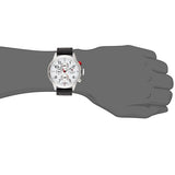 Tommy Hilfiger Trent Multifunction White Dial Black Leather Strap Watch for Men - 1791138 Authentic Buy Shop Now