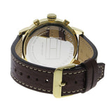 Tommy Hilfiger Jake Quartz White Dial Brown Leather Strap Watch for Men - 1791231 Authentic Buy Shop Now