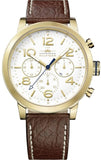 Tommy Hilfiger Jake Quartz White Dial Brown Leather Strap Watch for Men - 1791231 Authentic Buy Shop Now