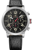 Tommy Hilfiger Jake Chronograph Black Dial Black Leather Strap Watch for Men - 1791232 Authentic Buy Shop Now
