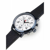 Tommy Hilfiger Jake Multi Function Quartz White Dial Black Leather Strap Watch for Men - 1791235 Authentic Buy Shop Now