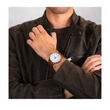 Tommy Hilfiger Dean Quartz Multifunction White Dial Brown Leather Strap Watch for Men - 1791274 Authentic Buy Shop Now