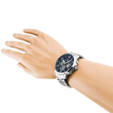 Tommy Hilfiger Keagan Blue Dial Silver Steel Strap Watch for Men - 1791293 Authentic Buy Shop Now
