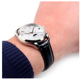 Tommy Hilfiger Oliver Analog Silver Dial Black Leather Strap Watch for Men - 1791305 Authentic Buy Shop Now