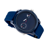 Tommy Hilfiger Denim Quartz Blue Dial Blue Rubber Strap Watch for Men - 1791325 Authentic Buy Shop Now