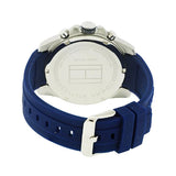 Tommy Hilfiger Denim Blue Dial Blue Rubber Strap Watch for Men - 1791556 Authentic Buy Shop Now