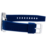 Tommy Hilfiger Decker Quartz Blue Dial Blue Rubber Strap Watch for Men - 1791350 Authentic Buy Shop Now