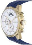 Tommy Hilfiger Decker White Dial Blue Rubber Strap Watch for Men - 1791353 Authentic Buy Shop Now