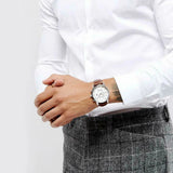 Tommy Hilfiger Kane Chronograph White Dial Brown Leather Strap Watch for Men - 1791400 Authentic Buy Shop Now