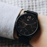 Tommy Hilfiger Damon Quartz Black Dial Black Mesh Bracelet Watch for Men - 1791420 Authentic Buy Shop Now