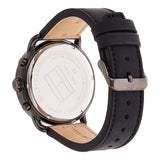 Tommy Hilfiger Briggs Black Dial Black Leather Strap Watch for Men - 1791426 Authentic Buy Shop Now