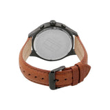 Tommy Hilfiger Gavin Chronograph Quartz Black Dial Brown Leather Strap Watch for Men - 1791470 Authentic Buy Shop Now