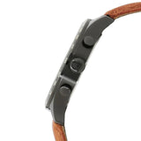 Tommy Hilfiger Gavin Chronograph Quartz Black Dial Brown Leather Strap Watch for Men - 1791470 Authentic Buy Shop Now