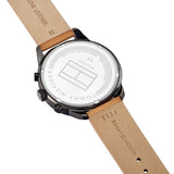 Tommy Hilfiger James Quartz Black Dial Brown Leather Strap Watch For Men - 1791486 Authentic Buy Shop Now