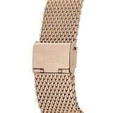 Tommy Hilfiger Brooklyn Grey Dial Gold Mesh Bracelet Watch for Men - 1791506 Authentic Buy Shop Now