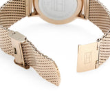 Tommy Hilfiger Brooklyn Grey Dial Gold Mesh Bracelet Watch for Men - 1791506 Authentic Buy Shop Now