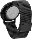 Tommy Hilfiger Brooklyn Black Dial Black Mesh Bracelet Watch for Men - 1791507 Authentic Buy Shop Now