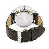 Tommy Hilfiger Cooper Blue Dial Brown Leather Strap Watch for Men - 1791508 Authentic Buy Shop Now