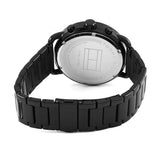 Tommy Hilfiger London Chronograph Black Dial Black Steel Strap Watch for Men - 1791529 Authentic Buy Shop Now