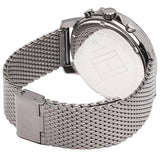 Tommy Hilfiger London Chronograph Grey Dial Grey Mesh Bracelet Watch for Men - 1791530 Authentic Buy Shop Now