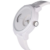 Tommy Hilfiger Denim White Dial White Rubber Strap Watch for Men - 1791558 Authentic Buy Shop Now