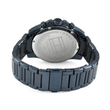 Tommy Hilfiger Decker Chronograph Blue Dial Blue Steel Strap Watch for Men - 1791560 Authentic Buy Shop Now
