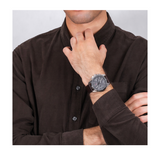 Tommy Hilfiger Decker Grey Dial Brown Leather Strap Watch for Men - 1791562 Authentic Buy Shop Now