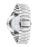 Tommy Hilfiger Hunter Grey Dial Silver Steel Strap Watch for Men - 1791608 Authentic Buy Shop Now