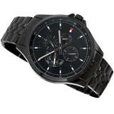 Tommy Hilfiger Shawn Quartz Black Dial Black Steel Strap Watch for Men - 1791611 Authentic Buy Shop Now