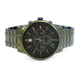 Tommy Hilfiger Quartz Black Dial Black Steel Strap Watch for Men - 1791634 Authentic Buy Shop Now