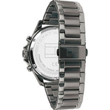 Tommy Hilfiger Bank Grey Dial Grey Steel Strap Watch for Men - 1791719 Authentic Buy Shop Now
