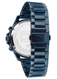 Tommy Hilfiger Bank Quartz Blue Dial Blue Steel Strap Watch for Men - 1791720 Authentic Buy Shop Now