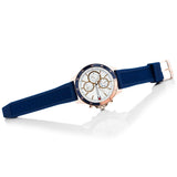 Tommy Hilfiger Bank Multifunction Quartz White Dial Blue Rubber Strap Watch for Men - 1791778 Authentic Buy Shop Now