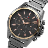 Tommy Hilfiger Mason Grey Dial Grey Steel Strap Watch for Men - 1791790 Authentic Buy Shop Now