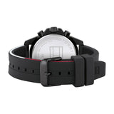 Tommy Hilfiger Mason Black Dial Black Rubber Strap Watch for Men - 1791793 Authentic Buy Shop Now